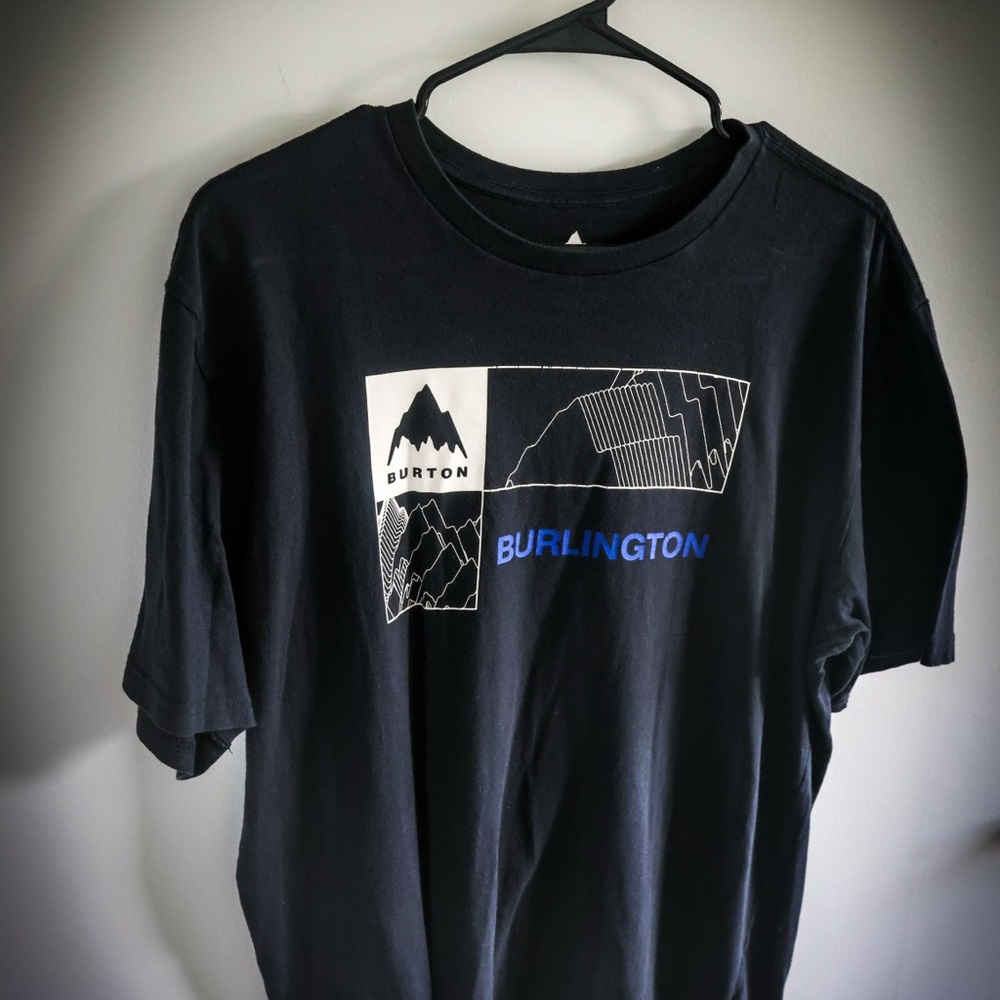 Burton Black Burlington T-Shirt for Men